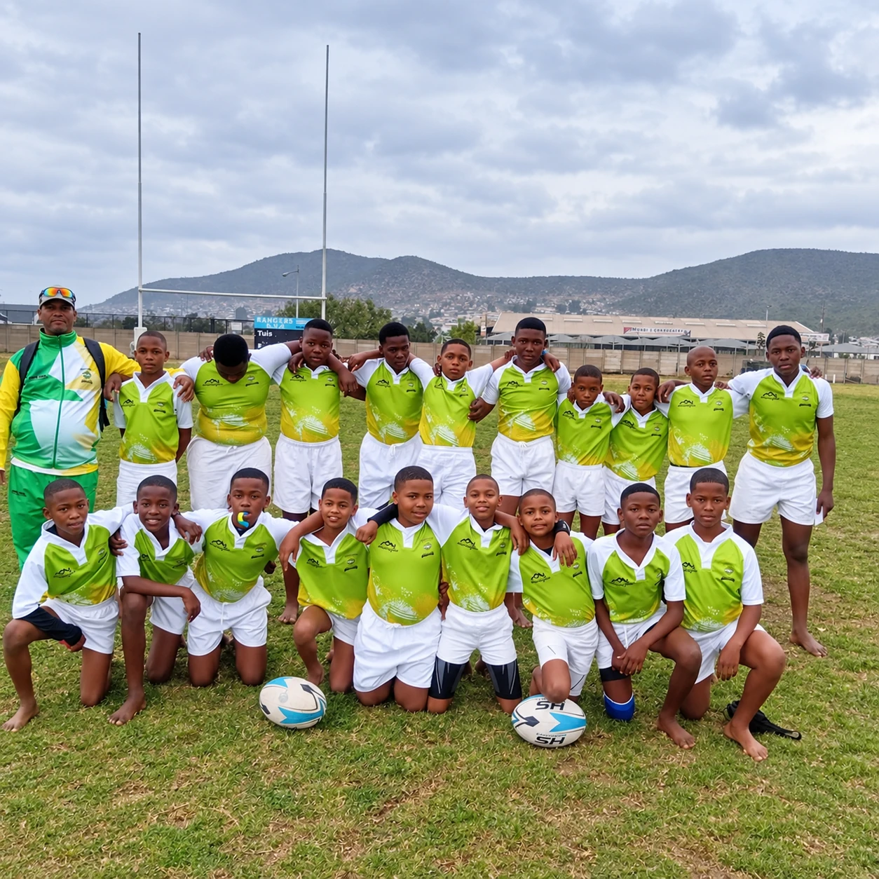 The school rugby team